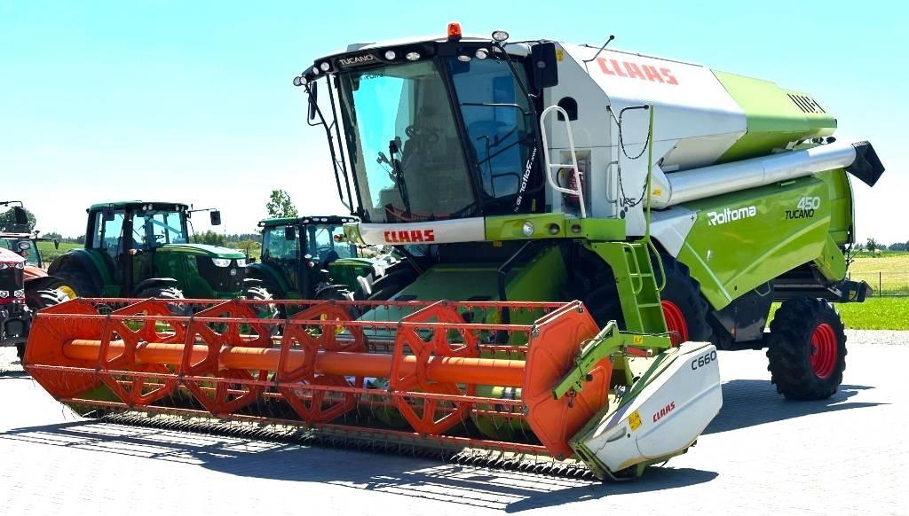 CLAAS Tucano 450 Skurtreskere