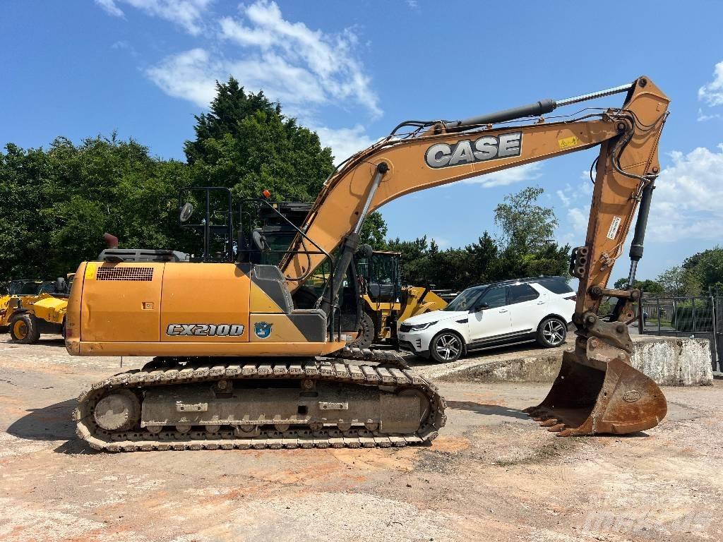 CASE CX 210 D Beltegraver