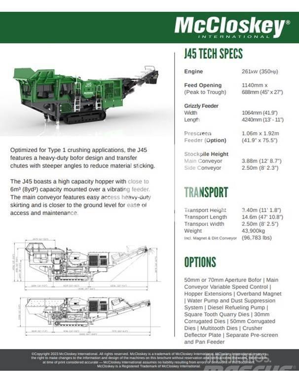 McCloskey J45 Knusere
