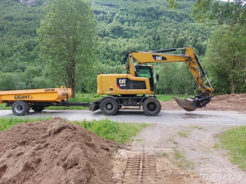 CAT M 314 F Hjulgravere