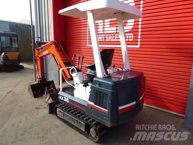 Kubota KX 36 Minigravere <7t