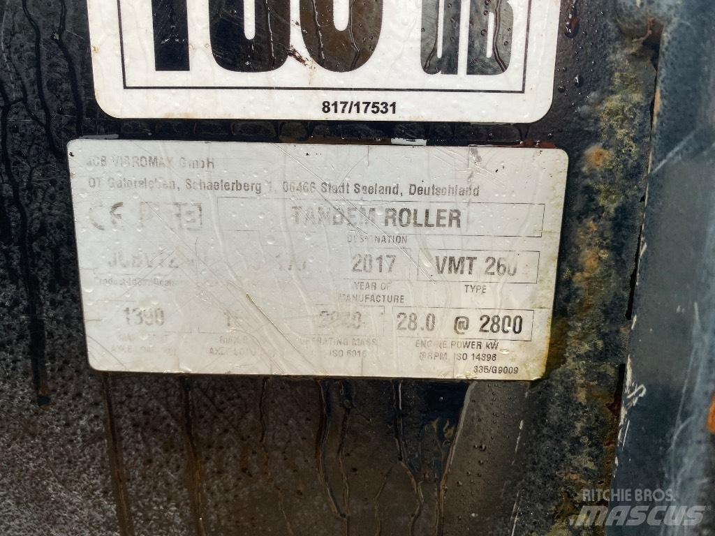 JCB VMT 260-120 Tandem Valser