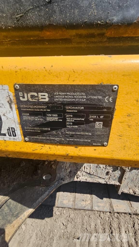 JCB 210 Beltegraver