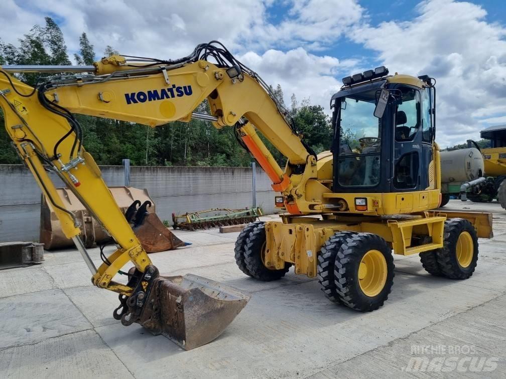 Komatsu PW 118 MR-8 Hjulgravere