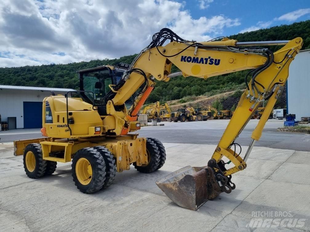 Komatsu PW 118 MR-8 Hjulgravere