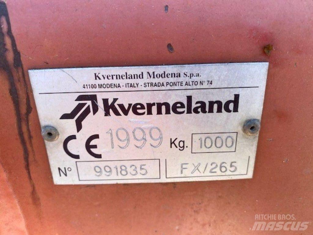 Kverneland FX 265 Faste og slepe klippere