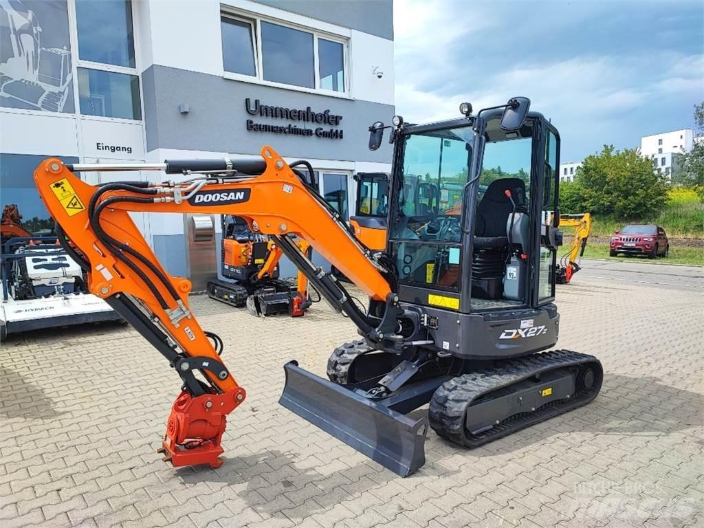 Doosan DX27z Minigravere <7t