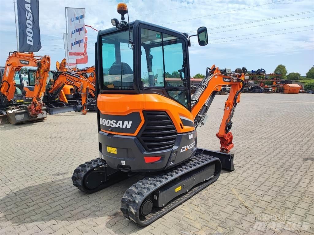 Doosan DX27z Minigravere <7t