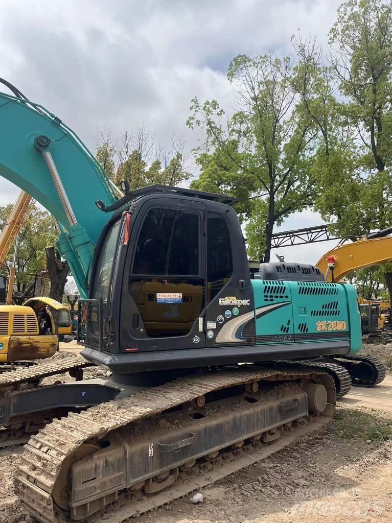 Kobelco sk260d Beltegraver