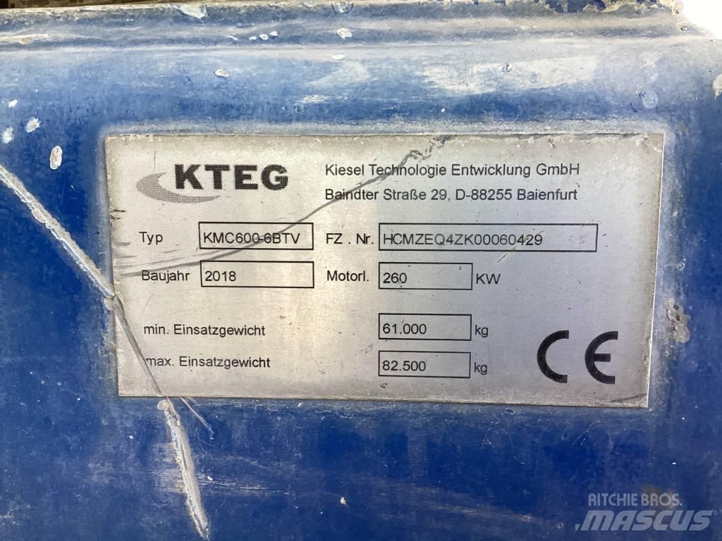 KMC 600-6 BTV Gravemaskiner for riving