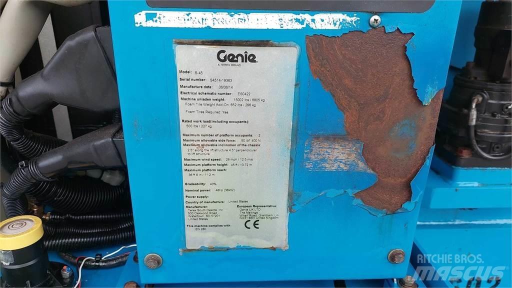 Genie S45 Teleskop bomlifter