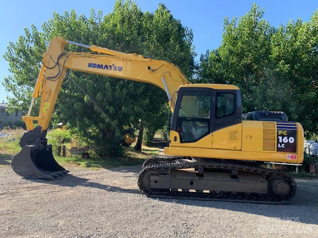 Komatsu PC 160 LC-7 Beltegraver