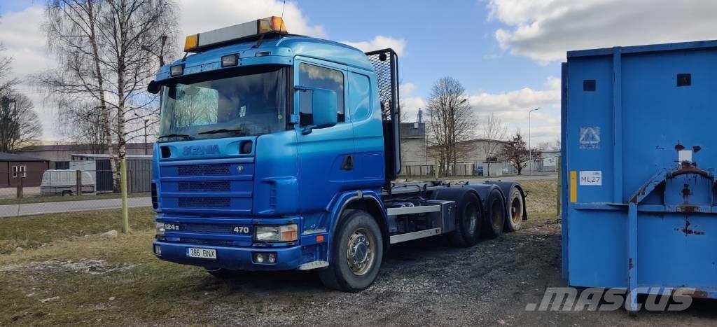 Scania R 124 GB6X4NA Tippbil