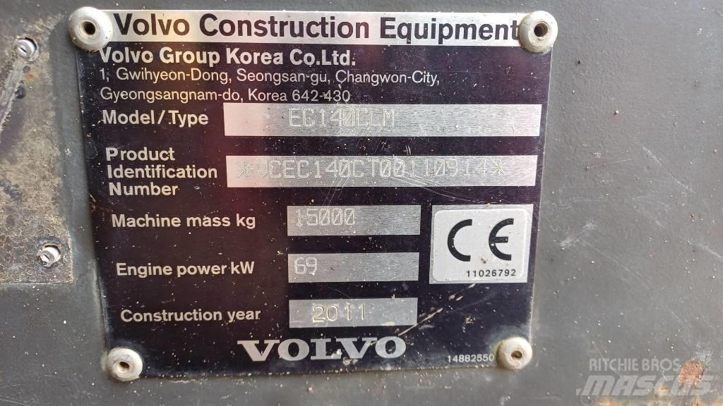 Volvo EC 140 C L M Beltegraver