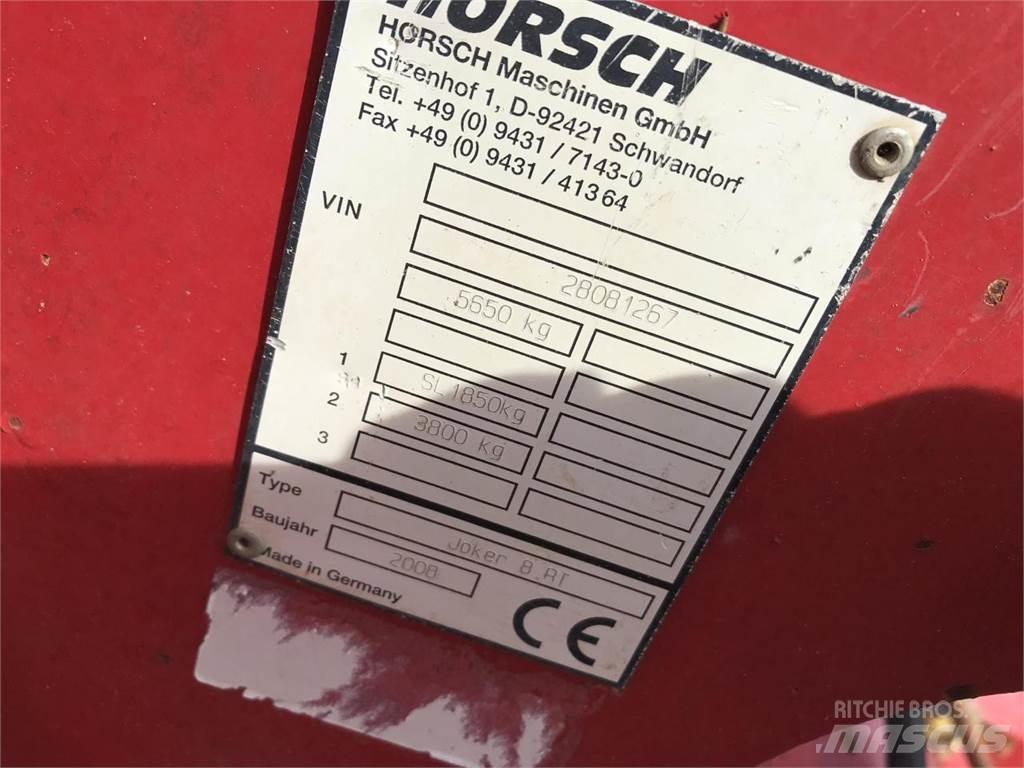 Horsch JOKER 8 RT Skålharver