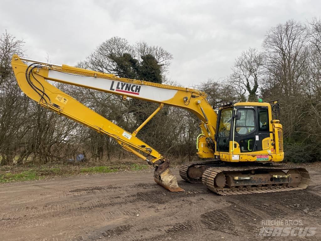 Komatsu PC 138 Gravemaskiner med lang bom