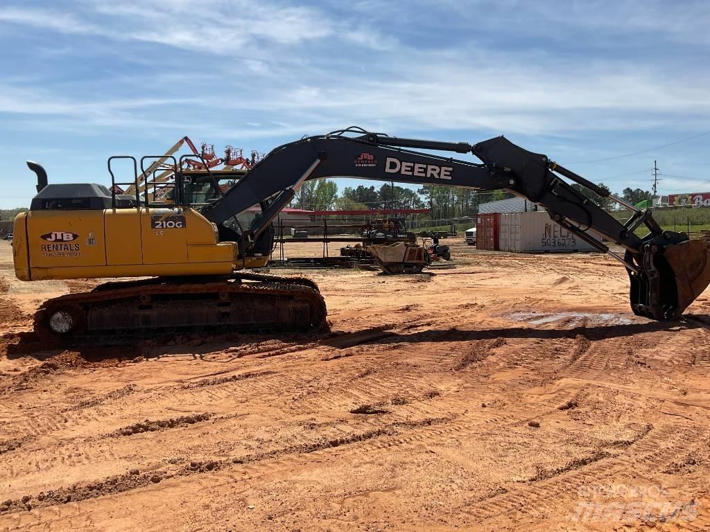 John Deere 210 Beltegraver