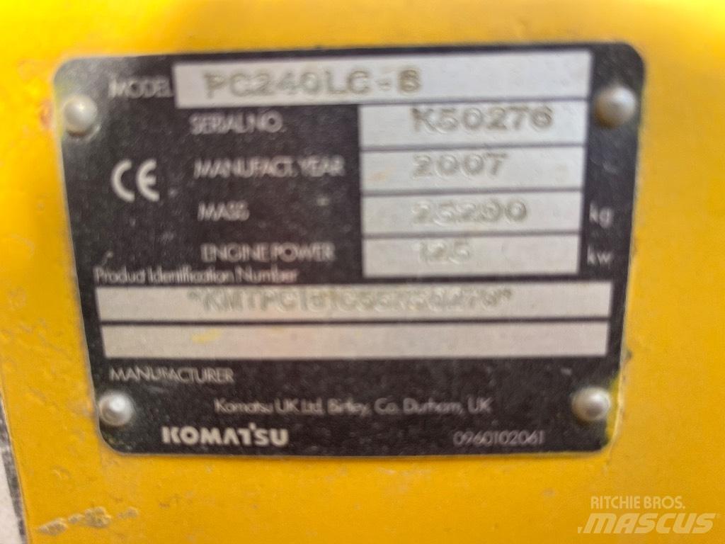 Volvo Pc240-7 Beltegraver