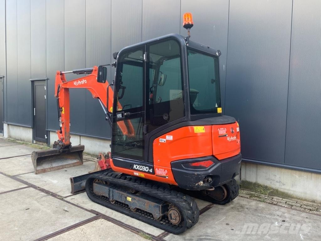 Kubota KX 030-4 Minigravere <7t