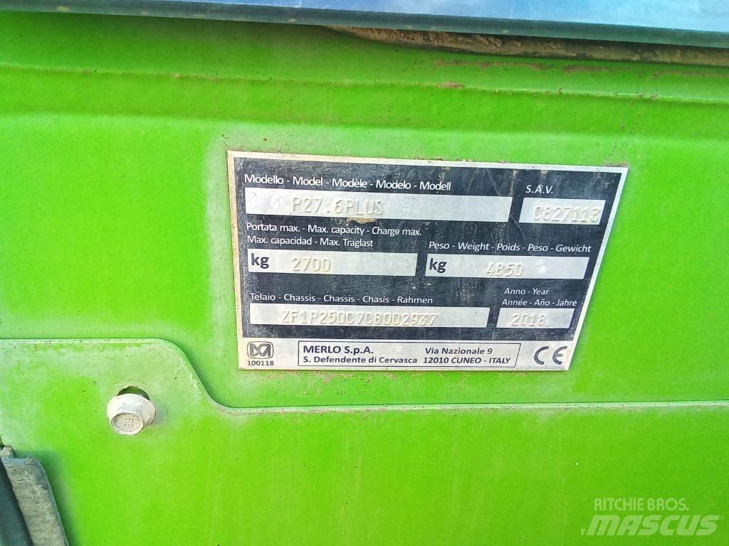 Merlo P 27.6 Plus Teleskoplastere