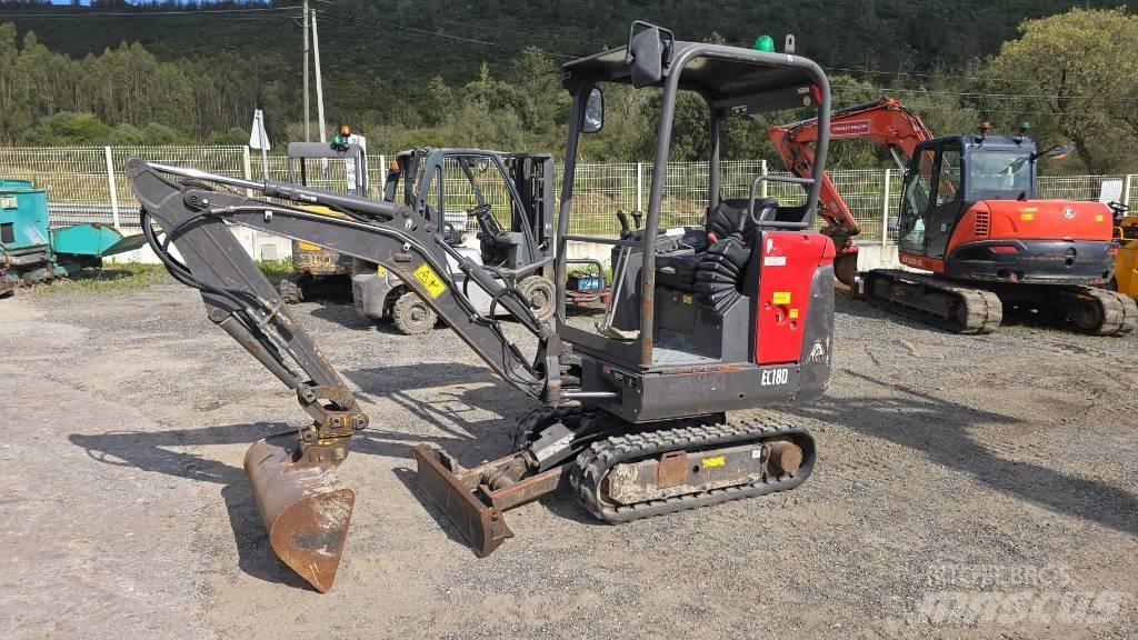Volvo EC 18 Minigravere <7t
