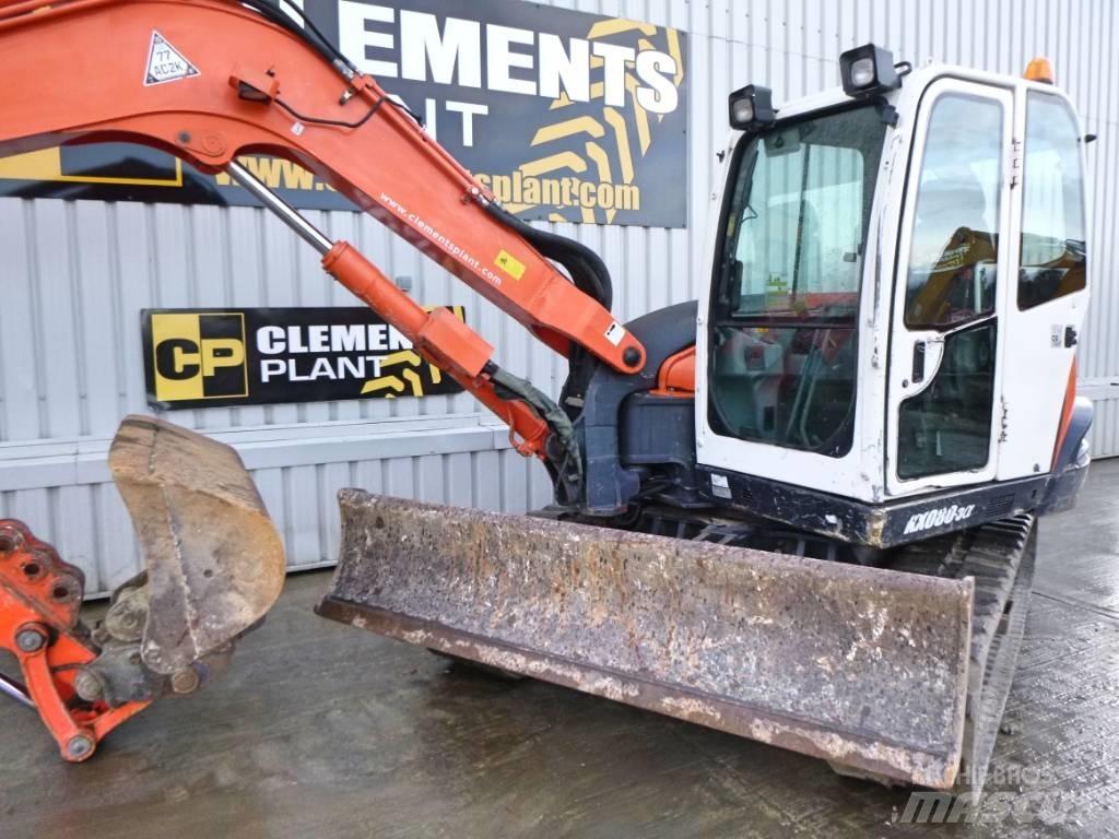 Kubota KX 080-3 A Midigravere 7 - 12t