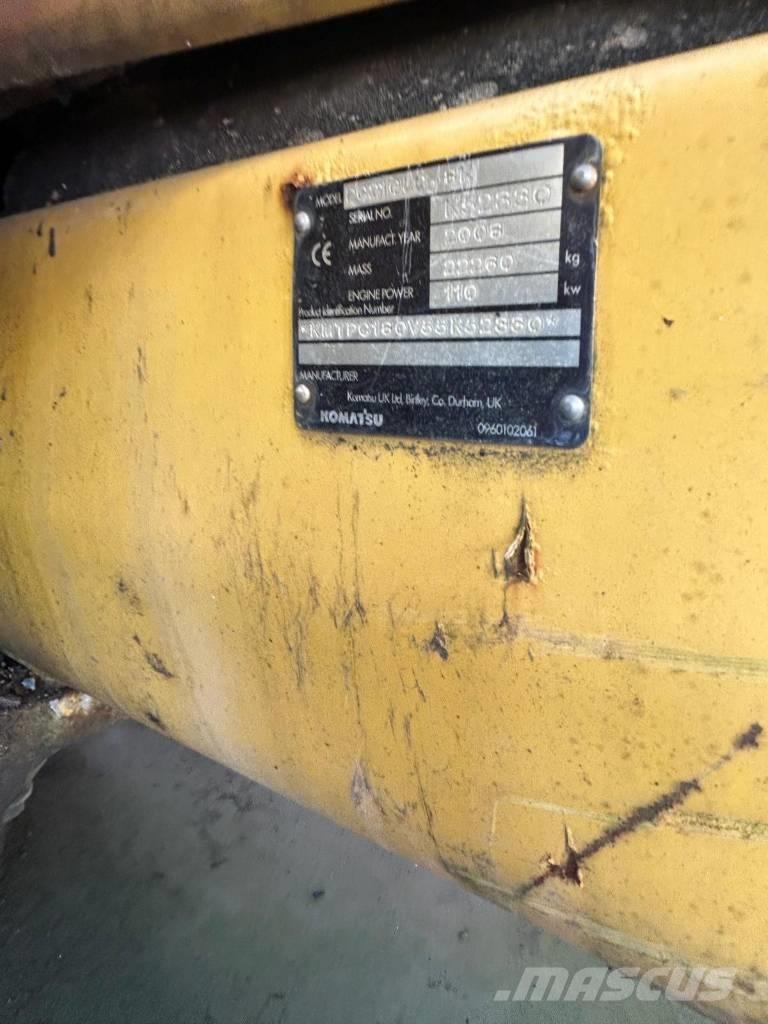 Komatsu PC 210 LC-8 Beltegraver