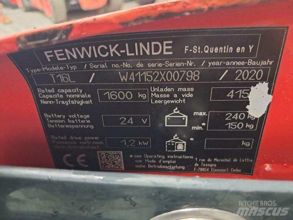 Linde T16L Jekketralle