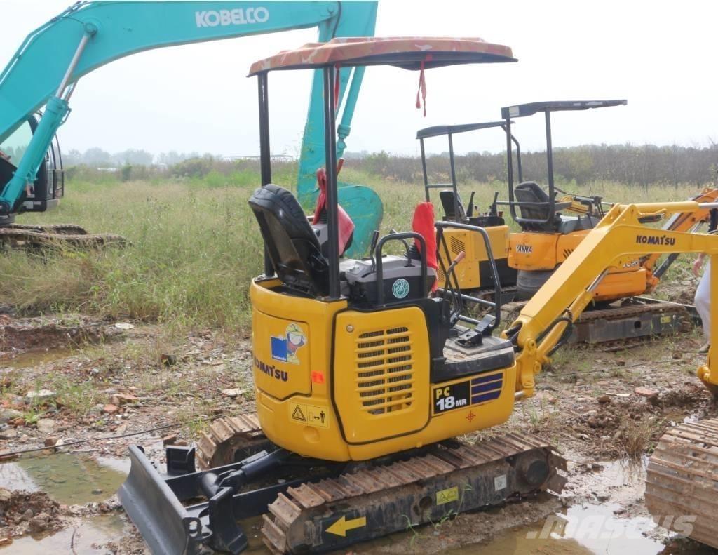 Komatsu PC 18 MR Minigravere <7t