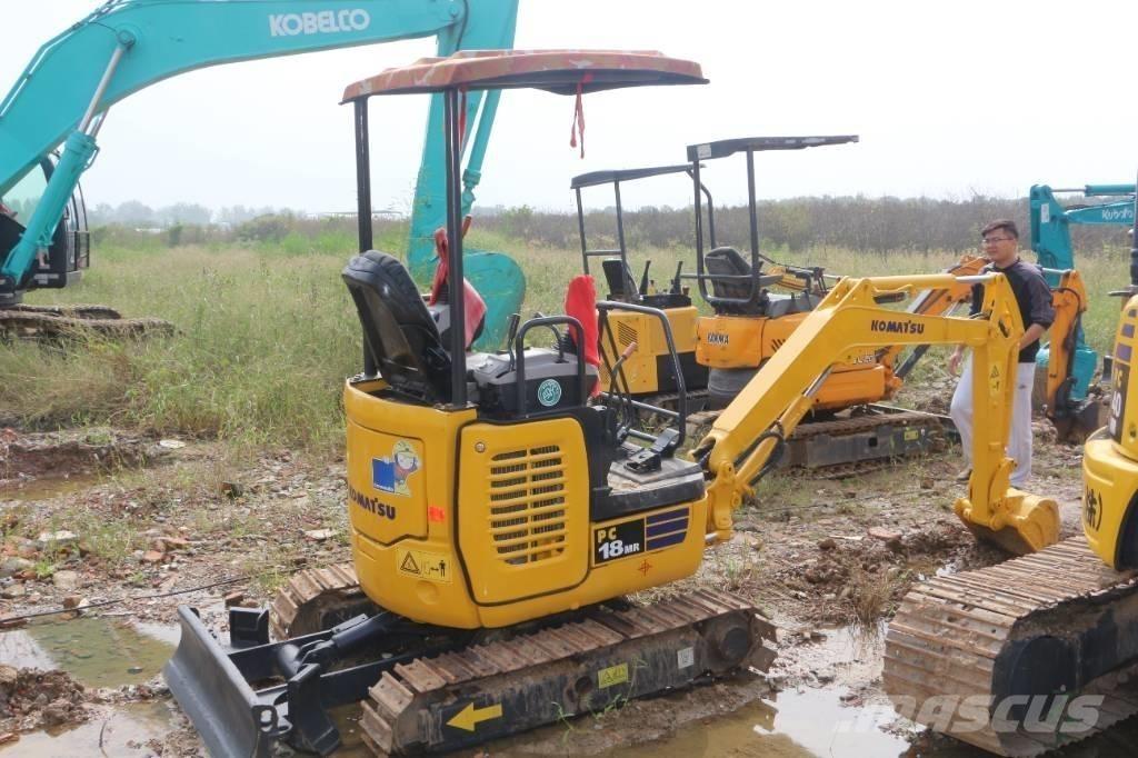 Komatsu PC 18 MR Minigravere <7t