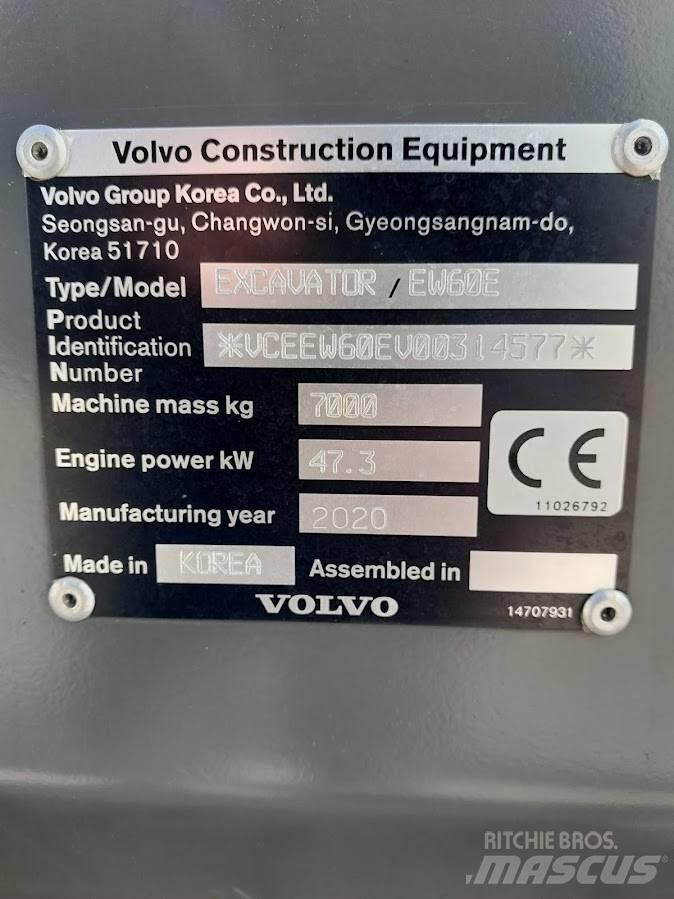 Volvo EW 60 E Hjulgravere