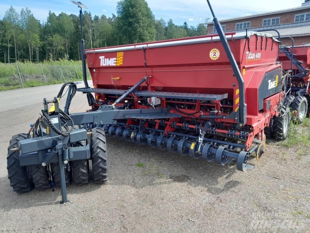 Tume TITAN 4000 Kombinerte såmaskiner