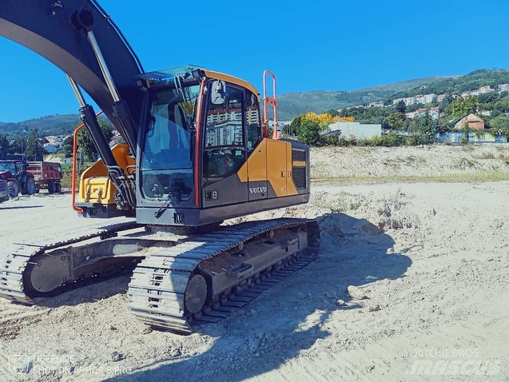 Volvo EC220EL Beltegraver