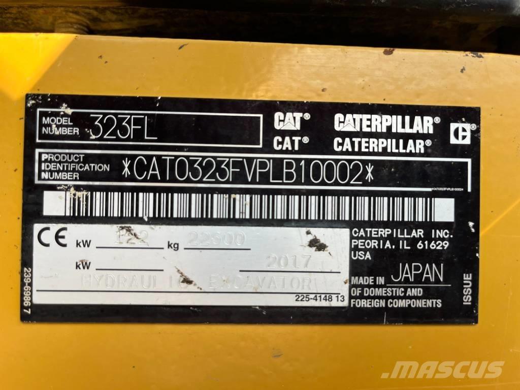 CAT 323 F L Beltegraver