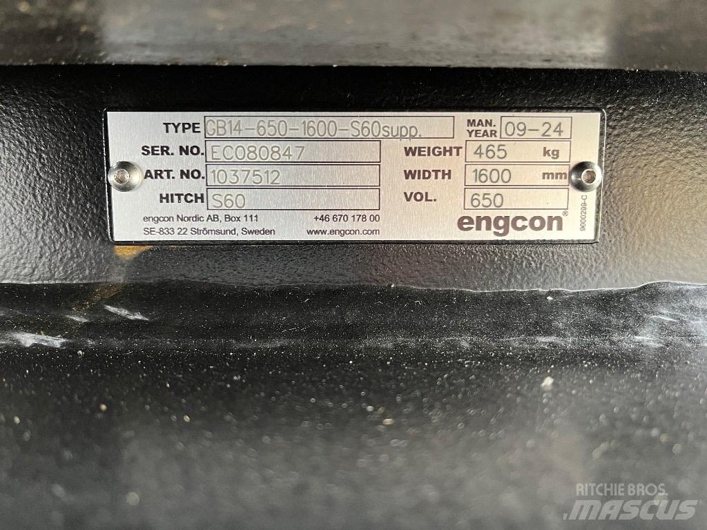Engcon GB14 S60 Ny! Skuffer