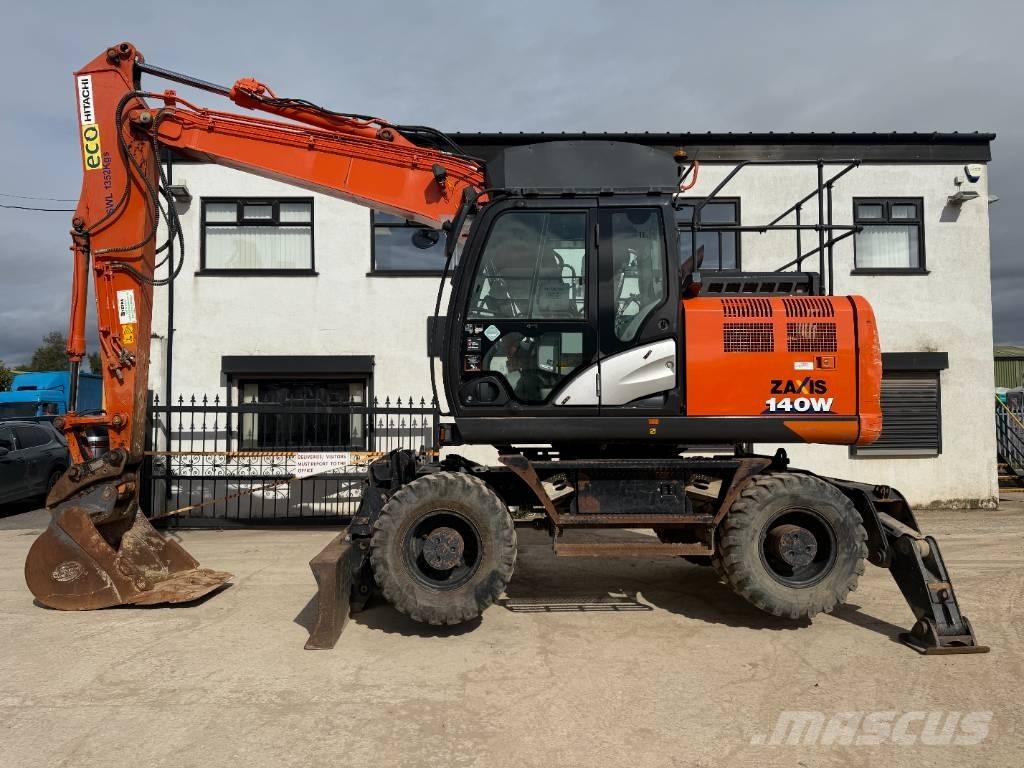 Hitachi ZX 140 W-6 Hjulgravere