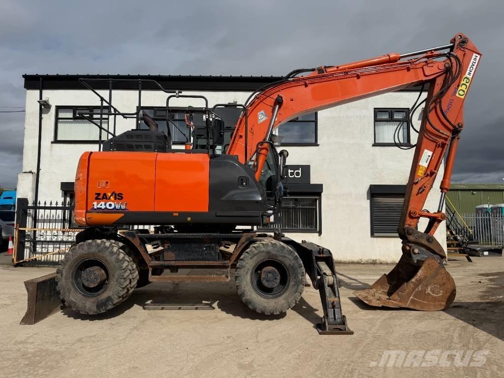 Hitachi ZX 140 W-6 Hjulgravere
