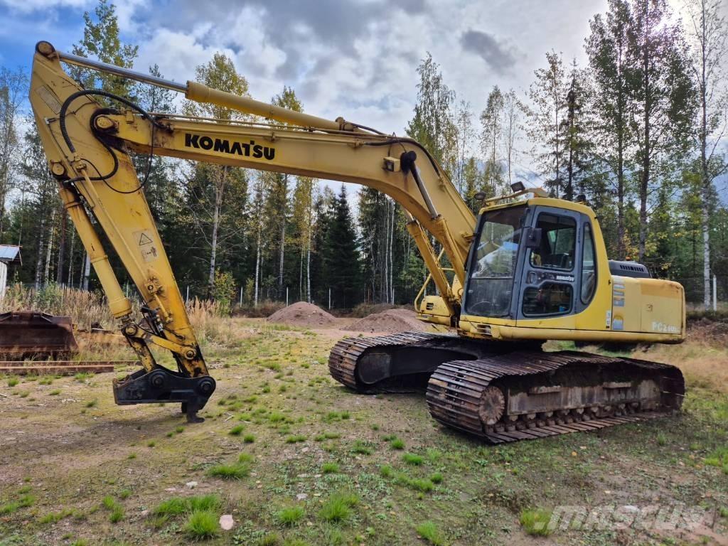 Komatsu PC 210-6K Beltegraver
