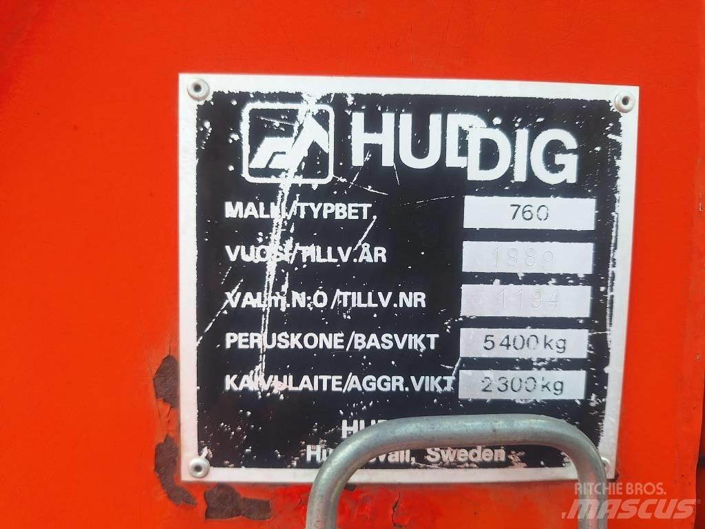 Huddig 760 Traktorgravere