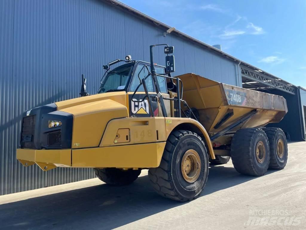 CAT 740B Rammestyrte Dumpere