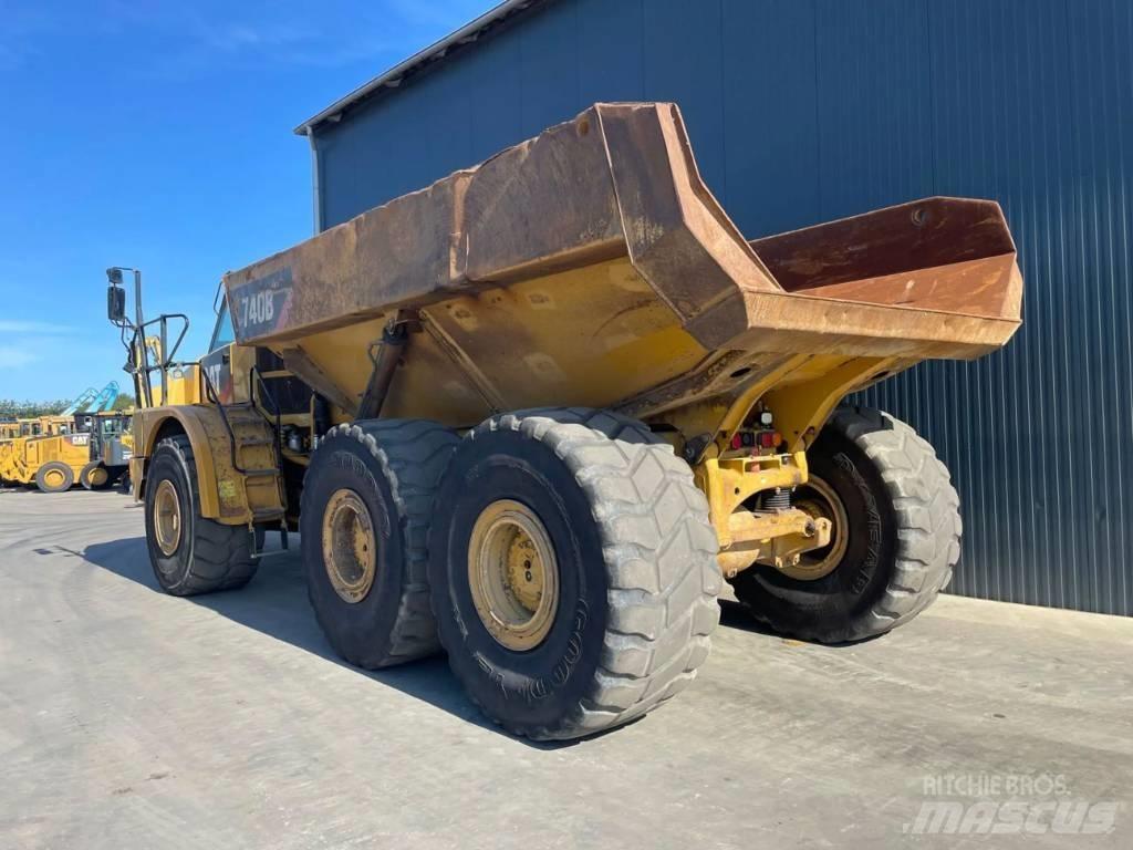 CAT 740B Rammestyrte Dumpere