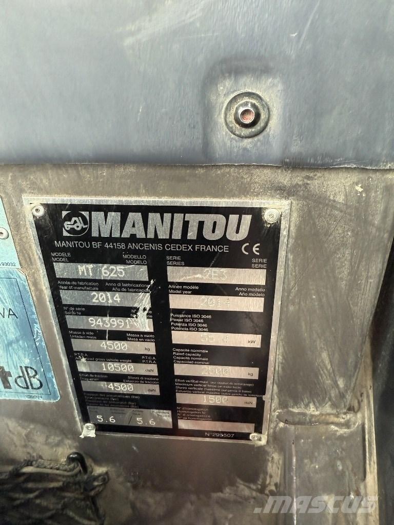 Manitou MT 625 2E3 Teleskoplastere