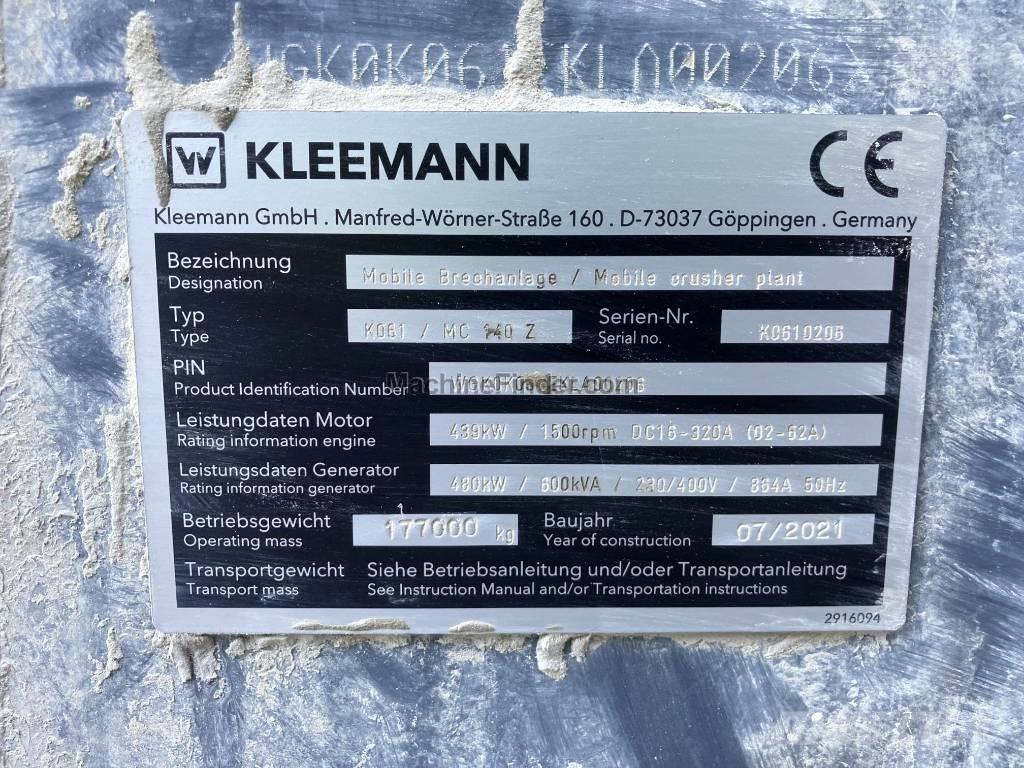 Kleemann MC 140 Mobile knuseverk