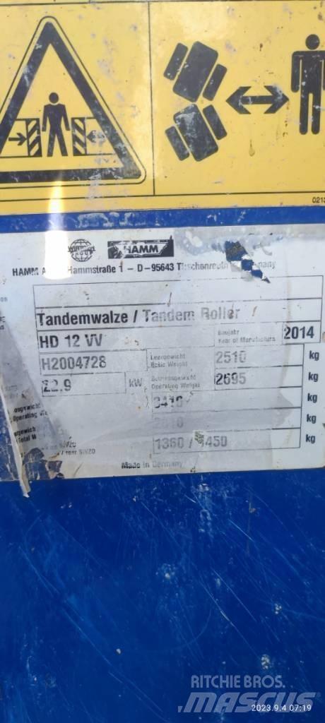 Hamm HD 12 VV Tandem Valser