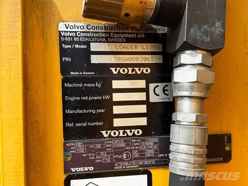 Volvo L 120 G Hjullastere