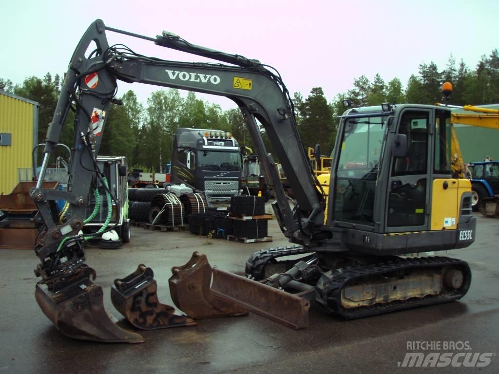 Volvo EC 55 C Minigravere <7t