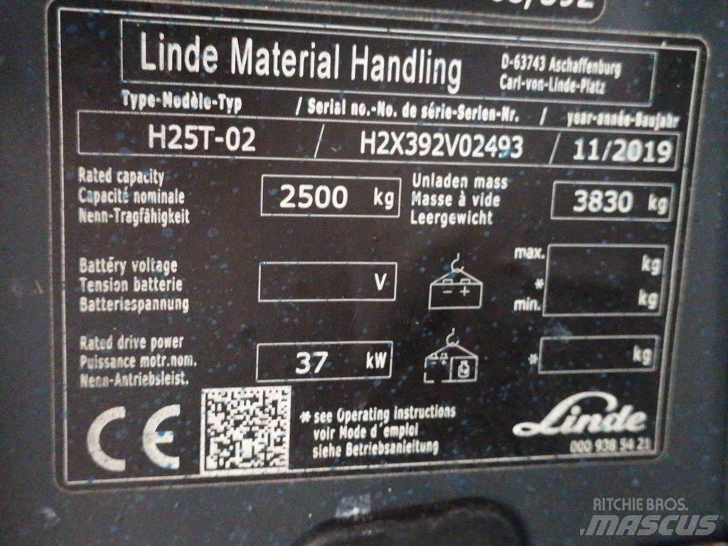 Linde H25T-02 Elektriske trucker