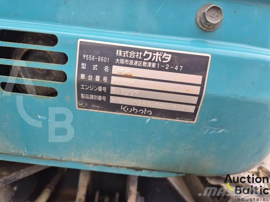 Kubota U 25 Minigravere <7t