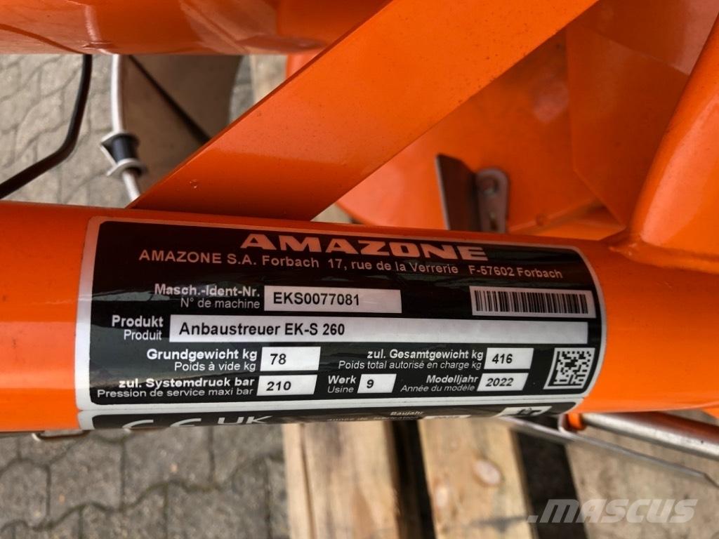 Amazone EKS 260 Sand- og saltspredere