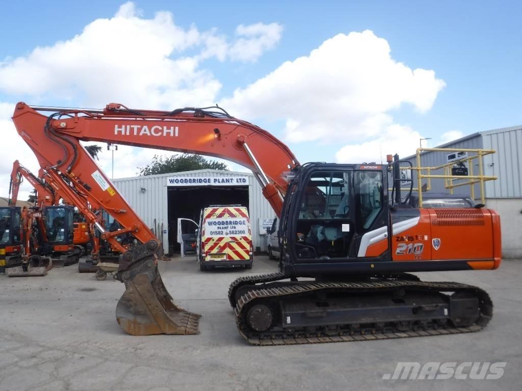 Hitachi ZX 210 LC-7 Beltegraver